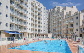 Awesome apartment in Oostende with Outdoor swimming pool, WiFi and 1 Bedrooms